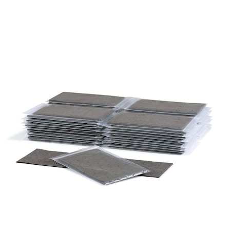 Pig Absorbent Packaging Bag, Heavyweight, 6in W x 9in L, 50 bags per box, 50PK PKG019